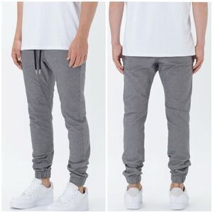 Zanerobe Sureshot Herringbone Jogger size 30 Grey Marle NEW